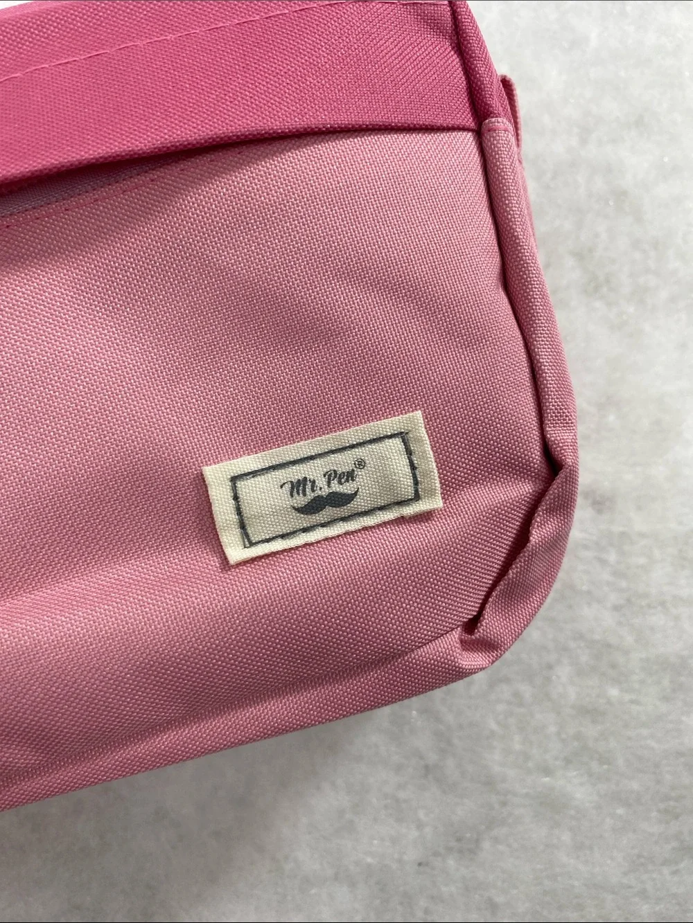 Pink Two-Tone Kids Pencil Case